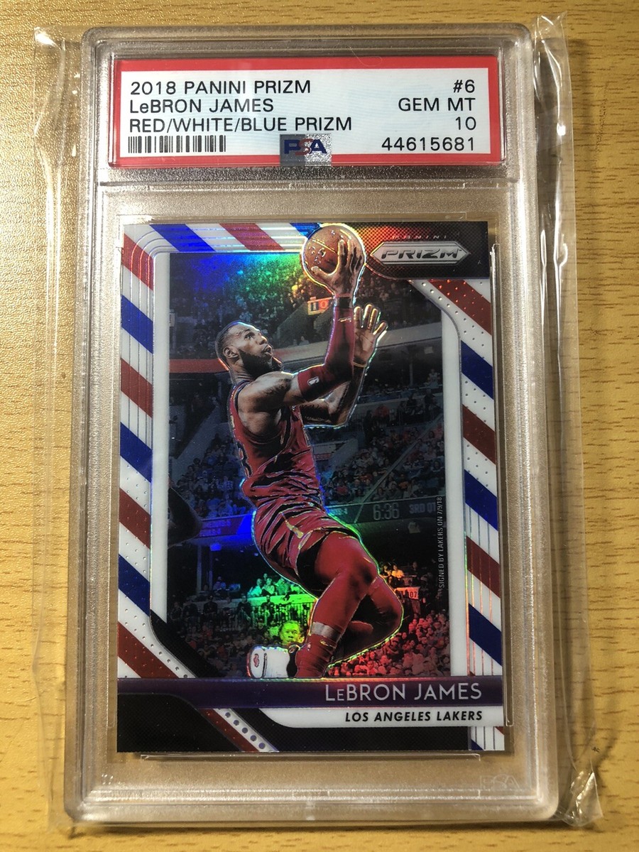 その他 Prizm Lebron James Red White Blue LeBron James 2019 Prizm #129 Red White Blue Price Guide