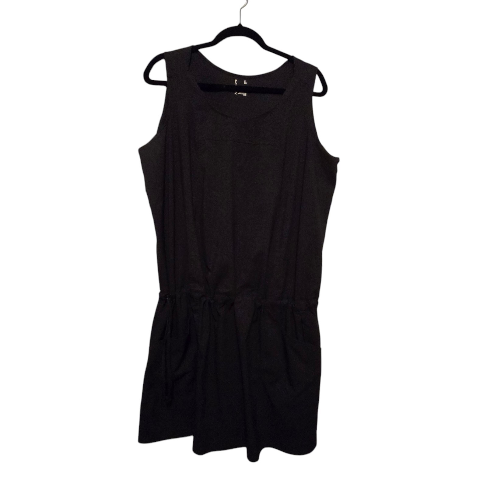 Abito donna Arc'Teryx Contenta XL nero vita regolabile tasche escursionismo outdoor Gorpcore