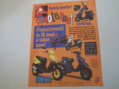 advertising Advertising 1996 MBK BOOSTER SPIRIT 50 - BOOSTER 50 NG