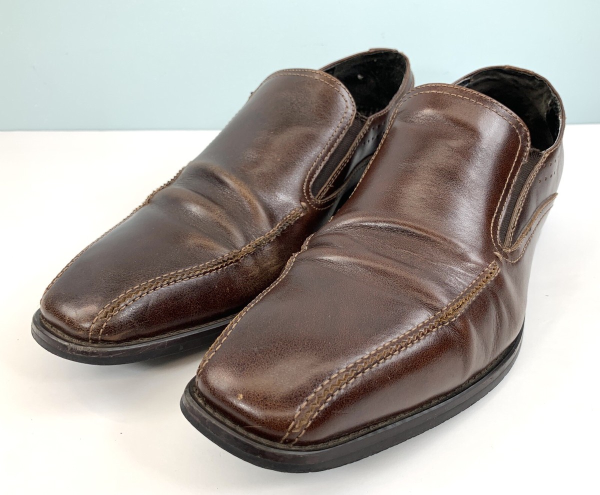 Robert Wayne Men\'s Beige Slip-On Loafers Size 9D Robert Wayne Loafers Shoes Men main image 4