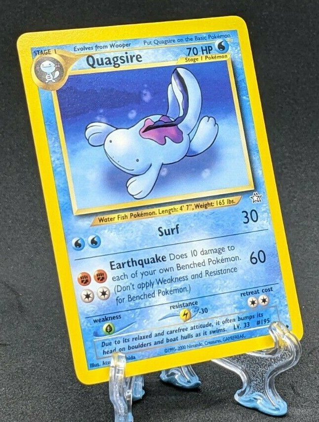 Pokemon Neo Genesis Quagsire Uncommon Card 45/111 NM