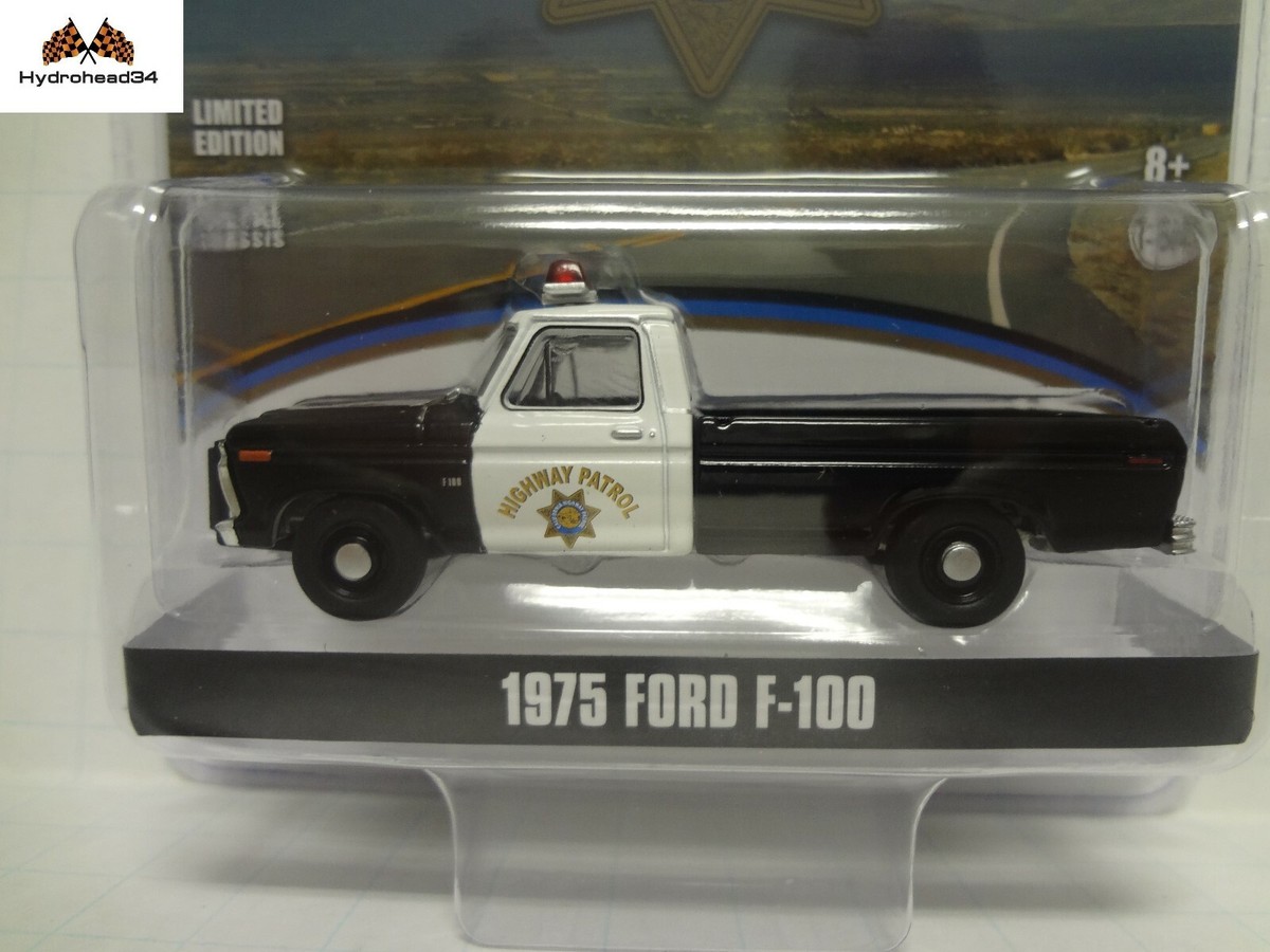 Greenlight 1975 Ford F-100 CHP California Highway Patrol 1:64