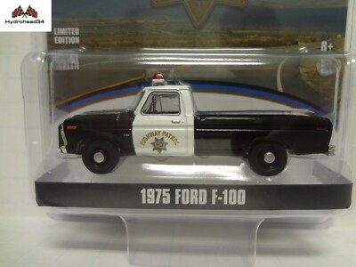 Greenlight 1975 Ford F-100 CHP California Highway Patrol 1:64