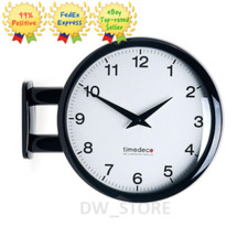 Orologio da parete a doppia faccia design artistico moderno stazione orologio...