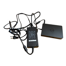 Dell WD15 K17A Laptop Docking Station with 180W Adapter