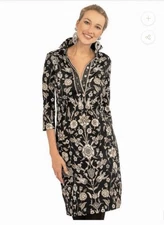 Gretchen Scott Everywhere Dress TOPKAPI BLACK Size XL