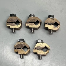 GREAVES (5 PACK) Jones Direct Burial Rebar Clamp Copper Only (#3) 3/8" J29-DB