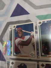 1991 Upper Deck #71 Reggie Sanders (RC) Rookie Card