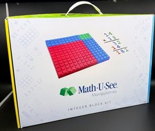 Math U See Manipulatives - Integer Block Kit - Complete GREAT Gently Used Set