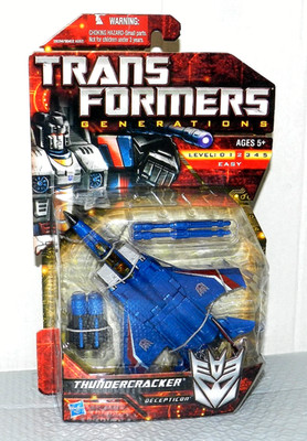 TRANSFORMERS GENERATIONS THUNDERCRACKER NEW SEALED FIGURE HASBRO
