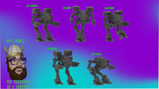 Rakshasa Alternate Mech Model For Battletech ...