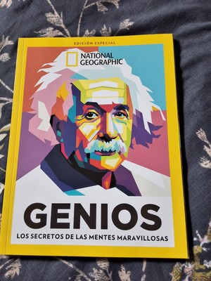 National Geographic SPAIN genios geniuses edition Einstein michelangelo  kahlo 