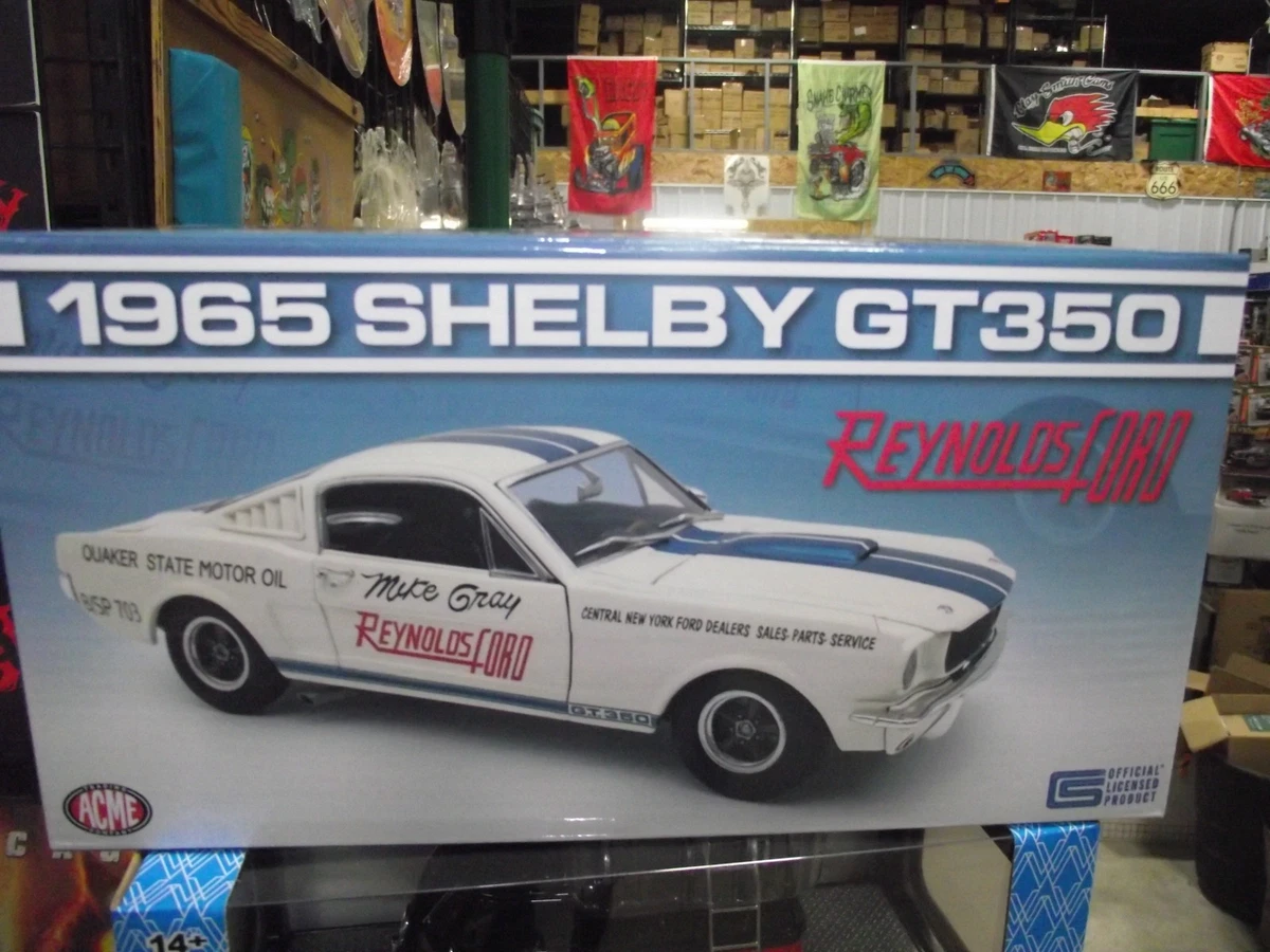 Miniature Lane Exact Detail Ford Mustang Shelby GT350 1965 - Échelle 1:18 - SAAC 25th Anniversary