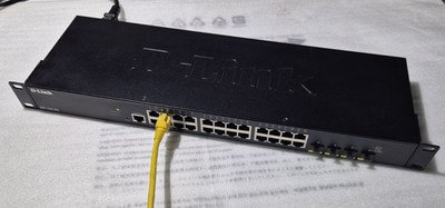 D-Link DGS-1250-28X 28-Port Managed Switch 24x1G RJ45 4x10G SFP+ Rackmount 19er