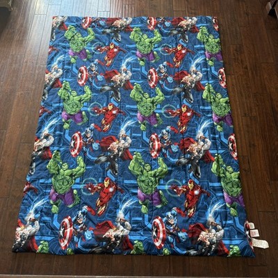 Marvel Avengers Assemble Twin Comforter Reversible 64x86  Jay Franco 