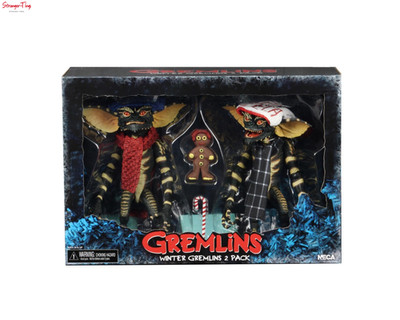 NECA GREMLINS (SET 1) WEIHNACHTSLIED WINTERSZENE 2ER-PACK 7 ZOLL FIGUREN