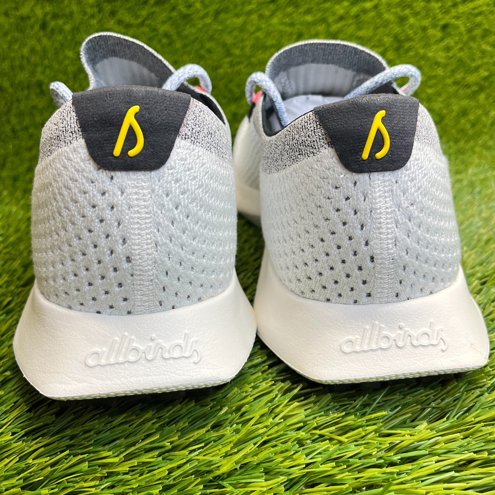 Allbirds Tree Dasher 2 Mens Size 12 White Black Athletic Running Shoes Sneakers 6