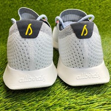 Allbirds Tree Dasher 2 Mens Size 12 White Black Athletic Running Shoes Sneakers 6