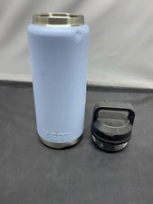 Yeti Rambler 36 oz Insulated Water Bottle Blue Chug Cap With Handle