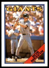 Bob Melvin 1988 Topps #41 Giants MLB READ FREE SHIPPING AutographDen