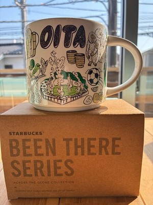 OITA Japan Starbucks coffee Cup Mug 14oz Been There Series NEW