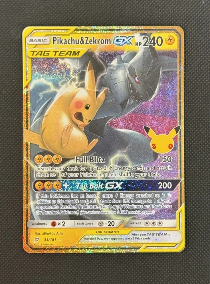 Pikachu & Zekrom GX Pokémon TCG Cards for sale | eBay