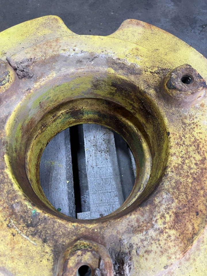 John Deere 5010 1963 tractor pesos de rueda trasera R35780R Foto 3 de 4