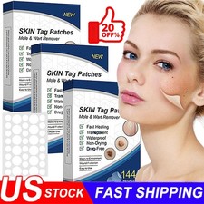 720Pcs Skin Tag Remover Patches Quick Effective Mole Wart Removal Pad Sticker US