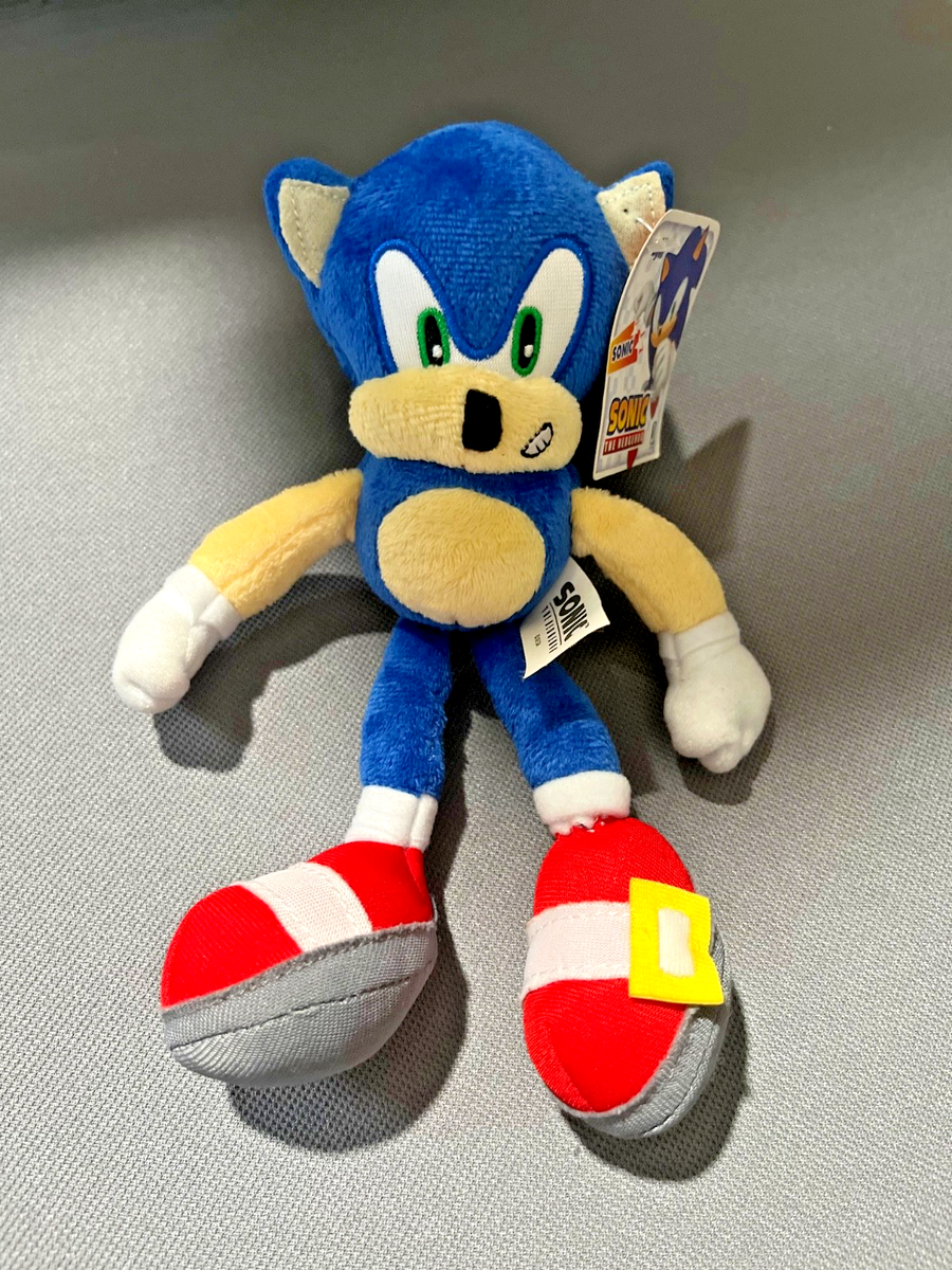 Sega Jazwares Sonic The Hedgehog Stuffed Plush 20th Anniversary