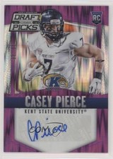 2015 Panini Prizm Collegiate Draft Picks Purple Flash /99 Casey Pierce Auto 0c2