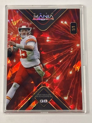2024 Wild Card Auto Mania American FB Patrick Mahomes 1/1 Red AMAT