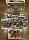 Funko Pop Marvel Collector Corps Lot - Thanos Iron Man Captain America Thor Loki