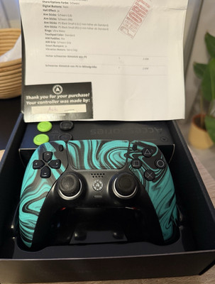 AIM Controllers PS5 Controller Halleffekt Joysticks, AIM Paddles, Schwarz