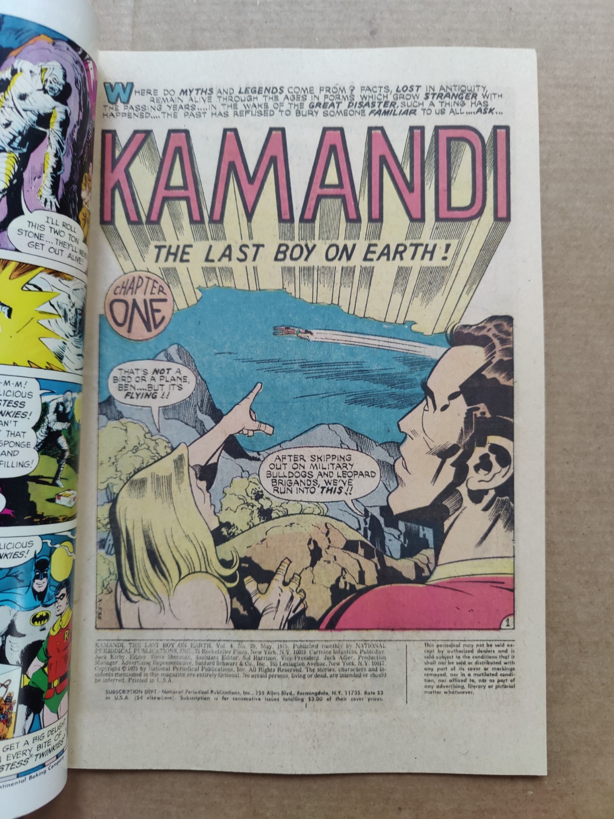 Kamandi, the Last Boy on Earth #29 Nice Midgrade DC Jack Kirby Superman