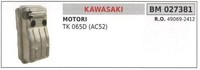 Auspuff Kawasaki Heckenschneider Tk 065D AC52 027381