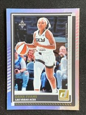 Dana Evans 2025 Panini Donruss WNBA Holo Las Vegas Aces #37