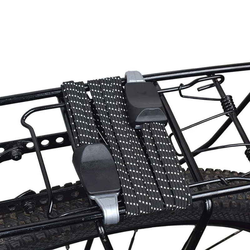 Elastic Rope Bike Rack Straps with Buckle Hook for Mountain 