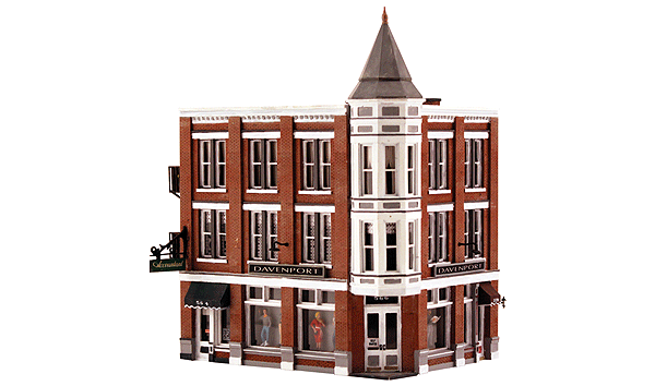 Woodland Scenics 5039 HO Scale Built & Ready Davenport Department