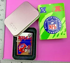 ZIPPO ZIPLIGHT BUFFALO BILLS NFL NEW OLD STOCK NON-WORKING (#Z2)