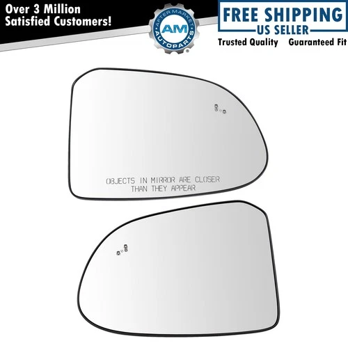 Mirror Glass Set Fits 2019-2020 Hyundai Santa Fe