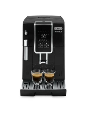 De'Longhi Bean To Cup Coffee Machine Dinamica ECAM350.15.B in Black Refurbished