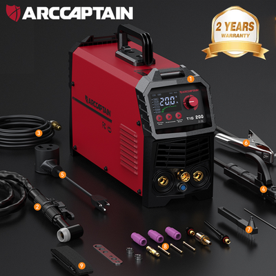 #ad #ad ARCCAPTAIN TIG Welder 200A High Frequency Dual Voltage TIG Stick Arc 110v 220v $259.99