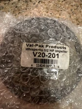 Val-Pak V20-201 Impeller WhisperFlo 1/2 HP Replacement Part NEW