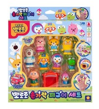 PORORO FRIENDS Finger Figure 10 Characters SET Baby Kids Toy Korean Animation