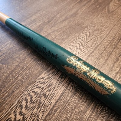 Vintage Colorado Springs Sky Sox Signed Autographed Team MLB MILB Bat
