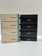 Vintage Argus Slide Trays w/ Original Boxes Lot of 4 35mm Projector 2401 USA