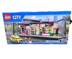 LEGO CITY: Train Station (60050) Box Manual Minifigure (no Taxi)