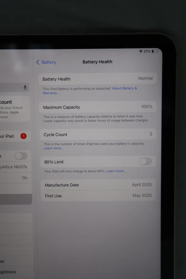 Apple iPad 11" (A16) - 128GB - Silver (WIFI + CELL) Unlocked MD7F4LL/A #19979 - Image 4 of 4