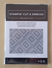 BRAND NEW Stampin Up DASHING DESIGNS 3D EMBOSSING FOLDER Background
