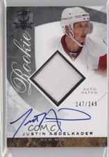 2008-09 Upper Deck The Cup Rookie 247/249 Justin Abdelkader #98 Auto t3w